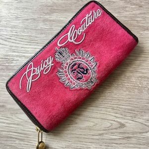 Juicy Couture Pink & Brown Wallet